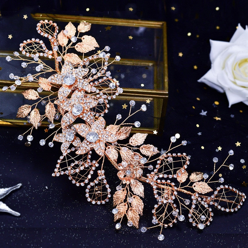 Best Rhinestone Tiara Wedding Updo Hair Style Pair Clip