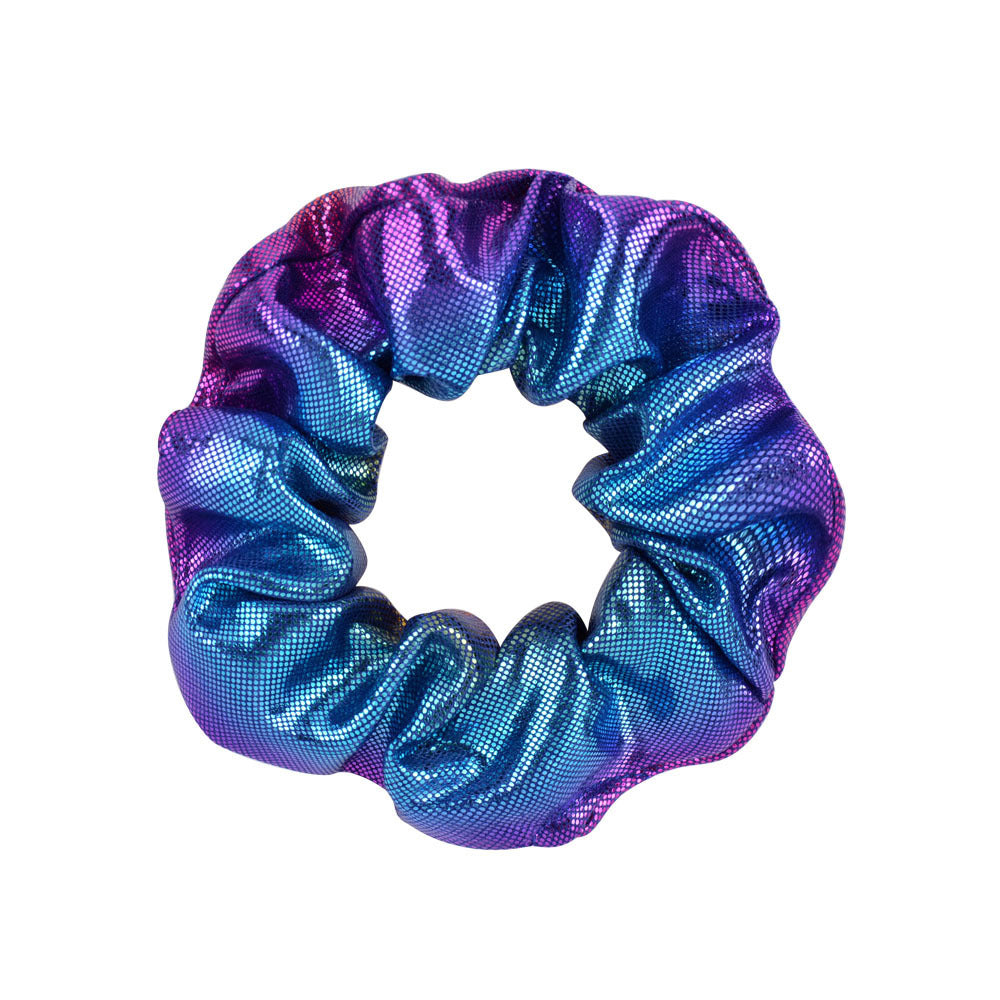 16 Color Laser Cloth Hair Ring Bronzing Two-tone Gradient Pork Intestine Circle Head Flower