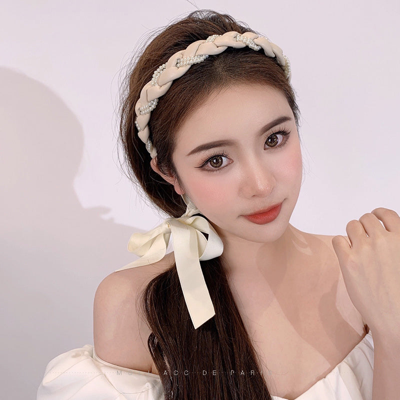 Popular Best Nice Hair Hoop Female Headdress Fried Dough Twist Braid Braided Hair Clip