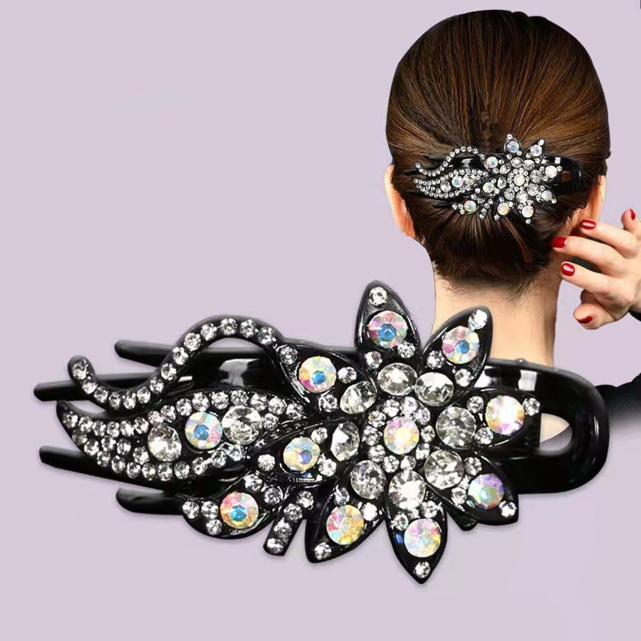 Elegant Three Tooth Clip Curly Hair