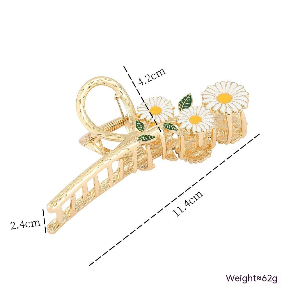 Elegant Graceful Barrettes Lily Flower Hair Claw