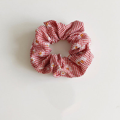Ins Lattice System Large Intestine Hair Ring Simple Bm Pig Large Intestine Ring