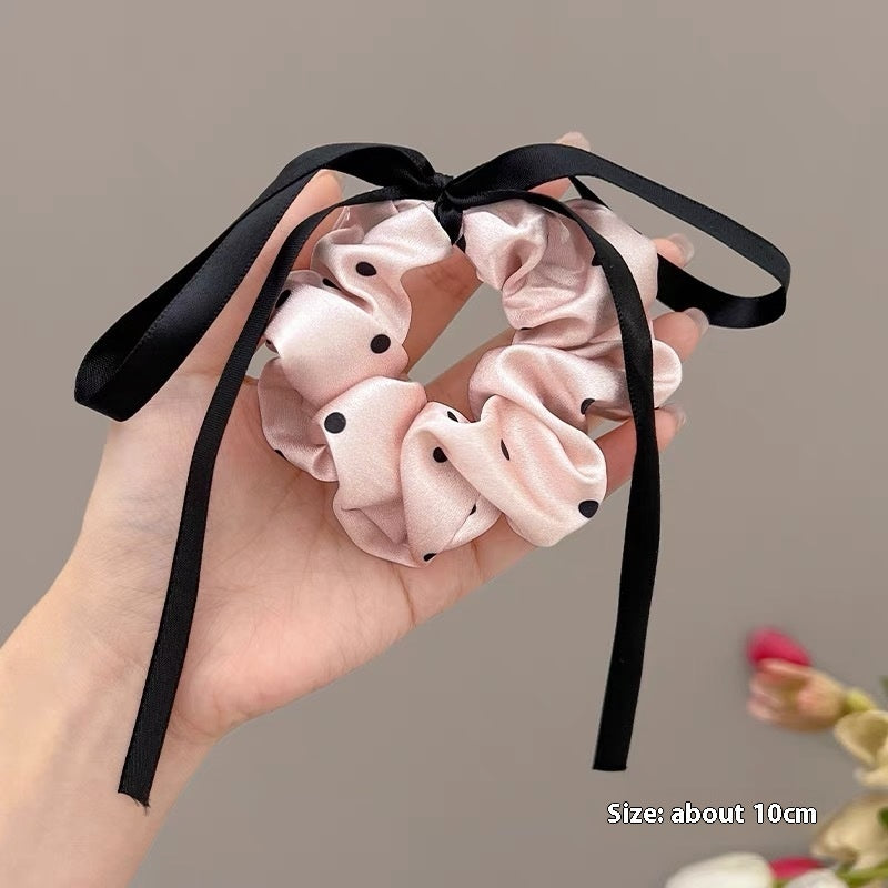 Summer Super Fairy Sweet Lace Large Intestine Hair Ring