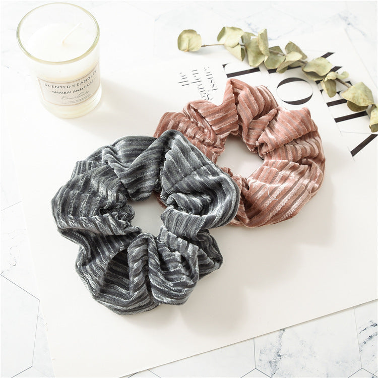 Polyester Large Intestine Ring Hair Monochrome Head Rope
