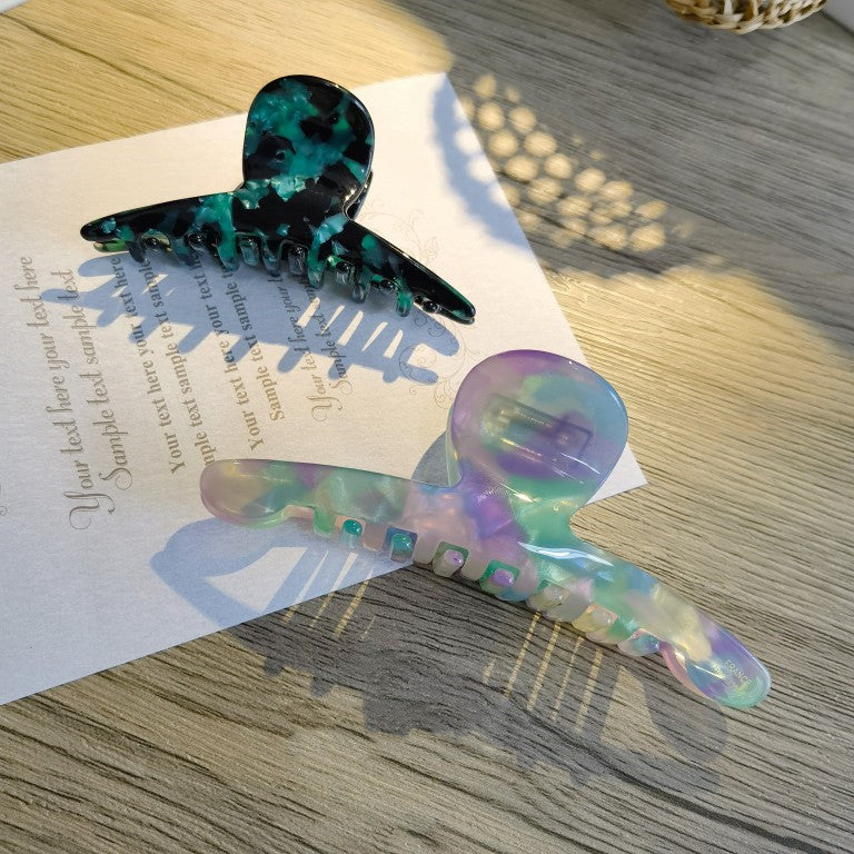 Fashion Hair Accessories Headdress Niche Temperament Magic Color Clip