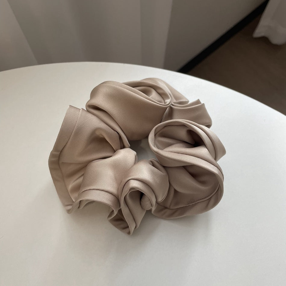 Women's Temperament Wood Ear Edge Large Intestine Hair Ring