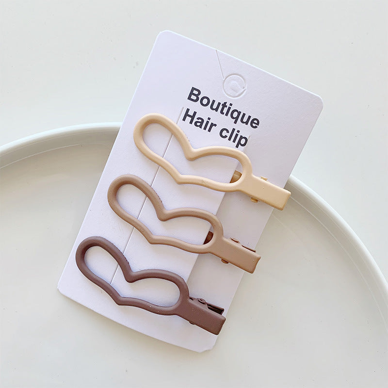 Milk Tea Hair Clip Coffee Color Bb