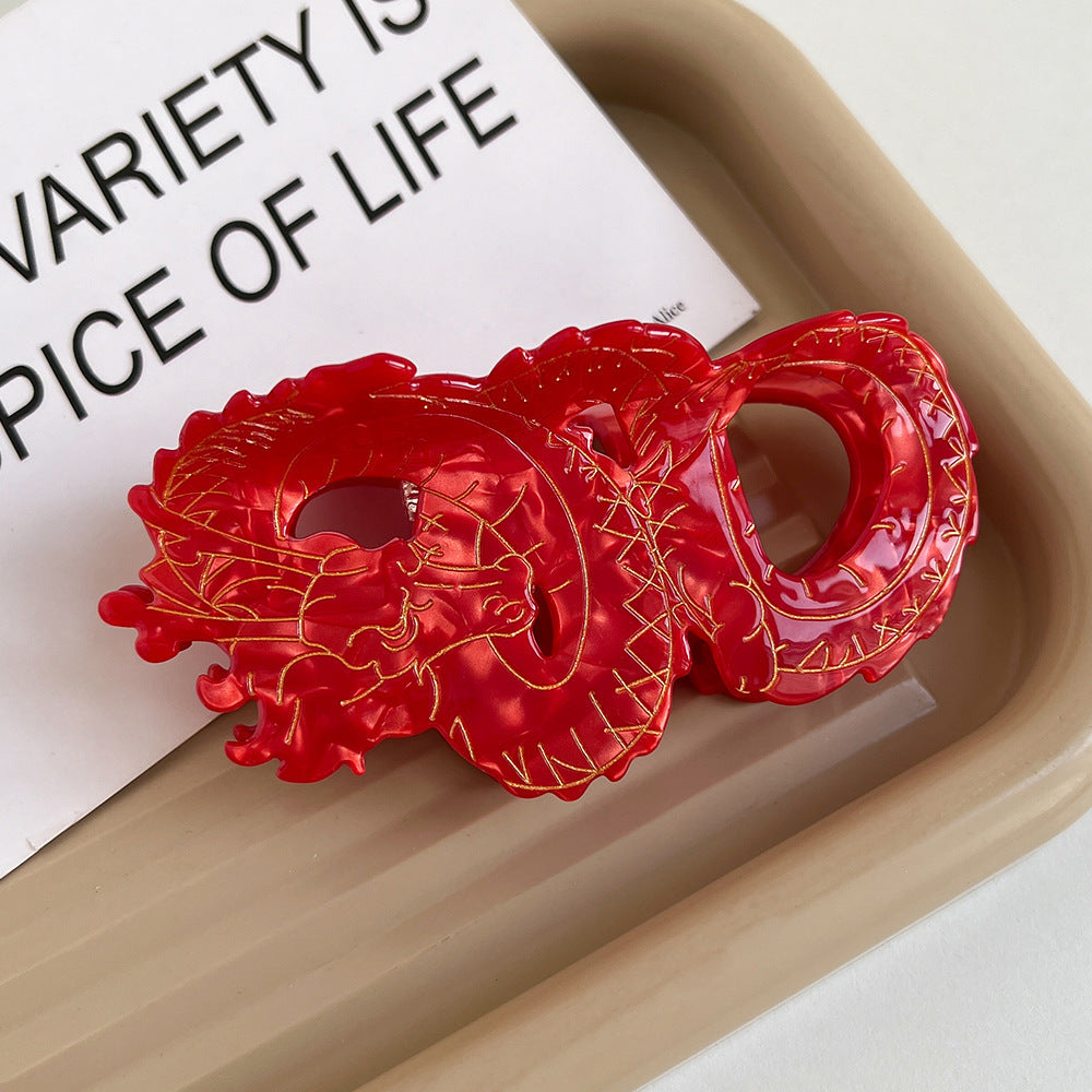 Barrettes New Chinese Style Niche Temperament Acetate Hairpin Barrettes