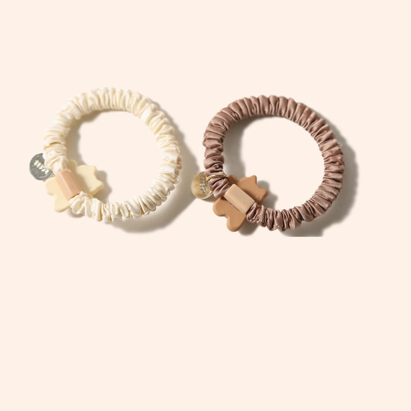 Cute Kitty Large Intestine Hair Ring
