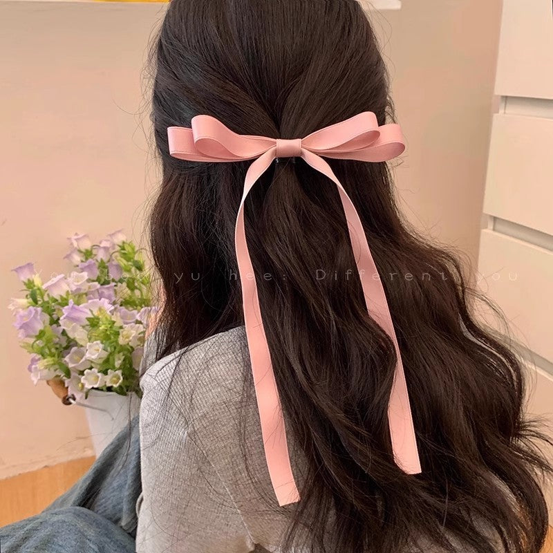 Ribbon Bow Ribbon Hair Clip