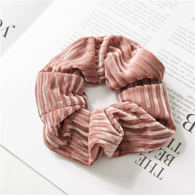 Polyester Large Intestine Ring Hair Monochrome Head Rope