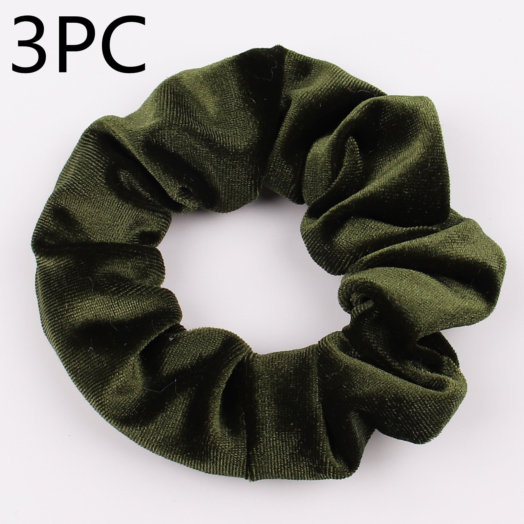 Fashion New Velvet Tencel Pocket wallet Hair Scrunchies Retro Zipper Large Intestine Elastic Hair Band