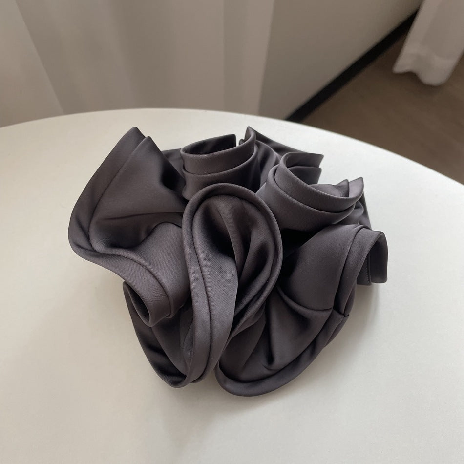 Women's Temperament Wood Ear Edge Large Intestine Hair Ring