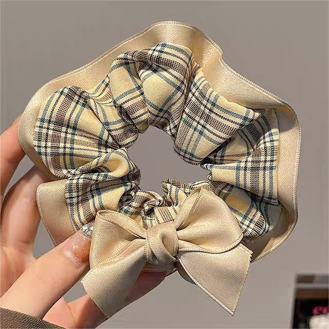 Summer Super Fairy Sweet Lace Large Intestine Hair Ring