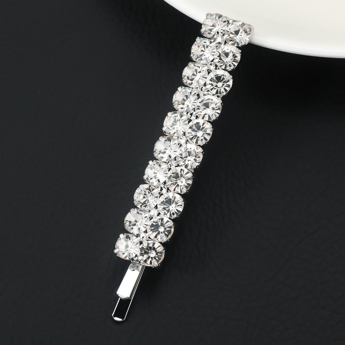 Fashion Word Clip Female Crystal Hair Accessories