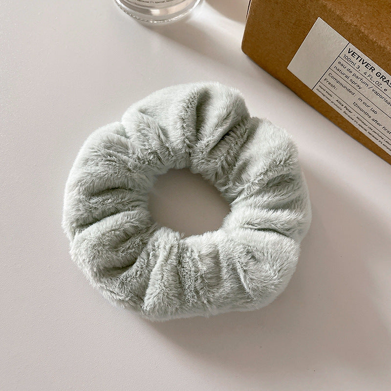 Cute Plush Intestine Hair Ring  Scrunchies  Girls' Hair Accessories
