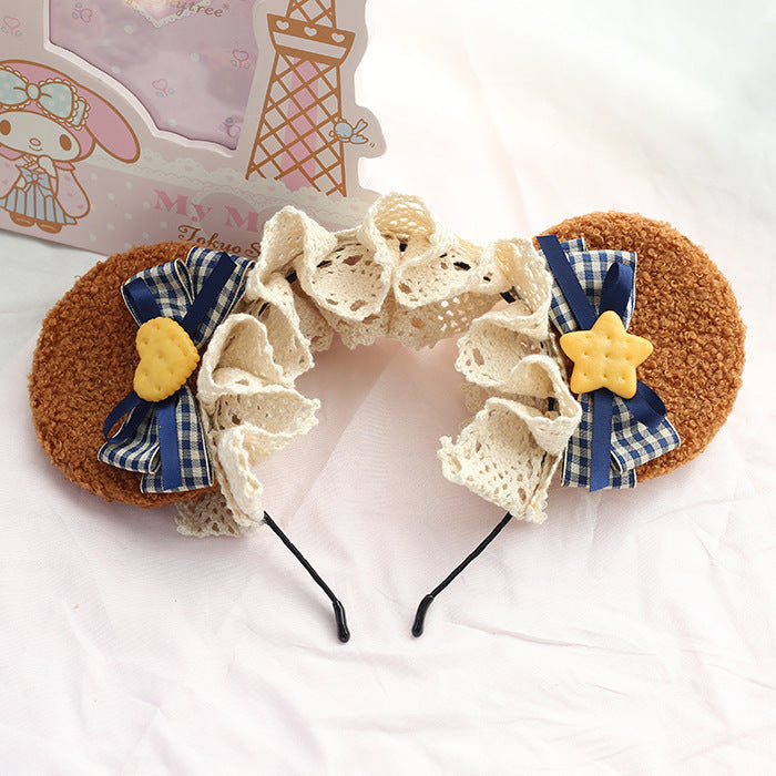 Women's Bear Ear Bow Barrettes