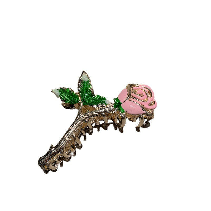 Rose Barrettes