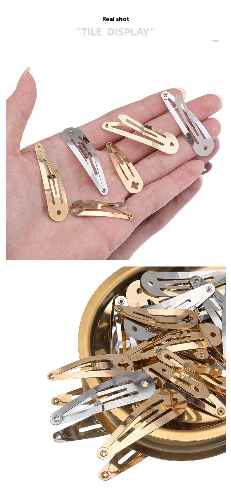 Metal Hair Clip BB Clip
