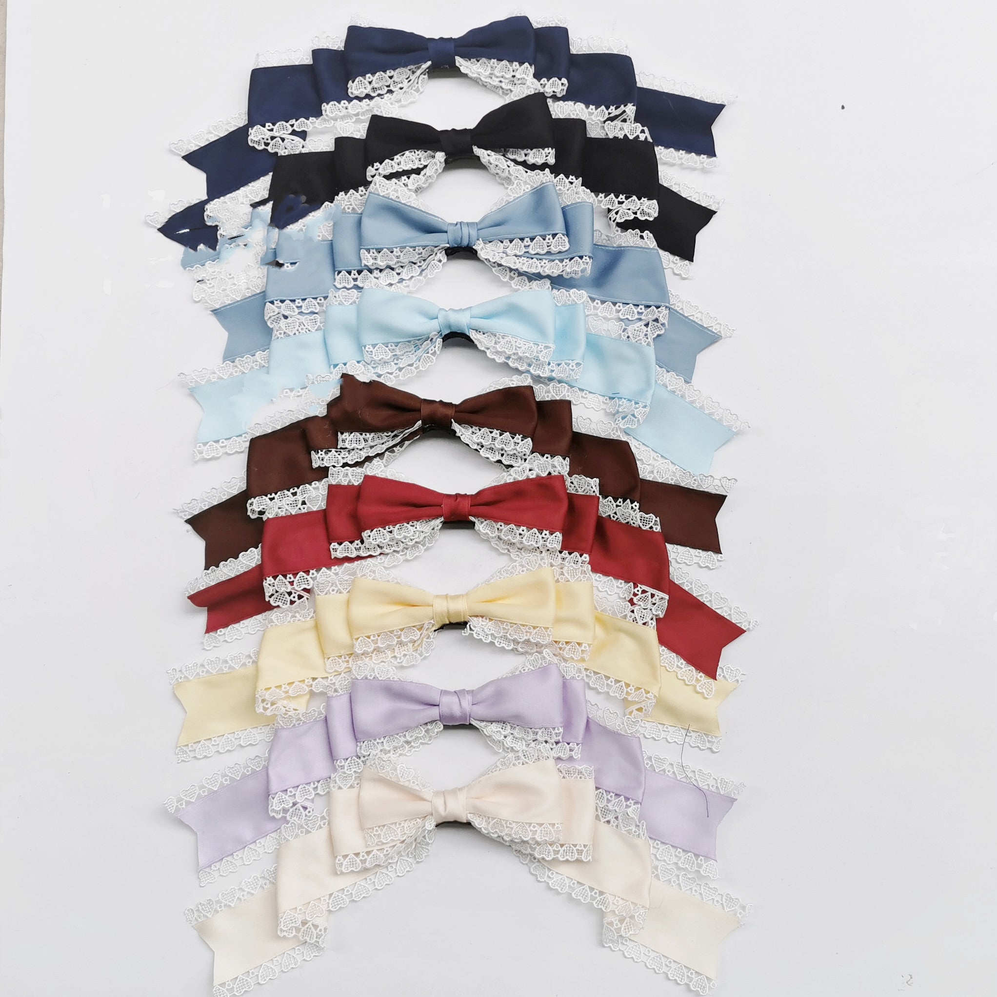 Versatile Lolita Lace Bow Hairband Hair Clip