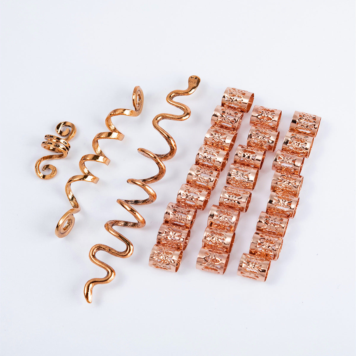 Retro National Style Spiral Dirty Braid Hair Clip