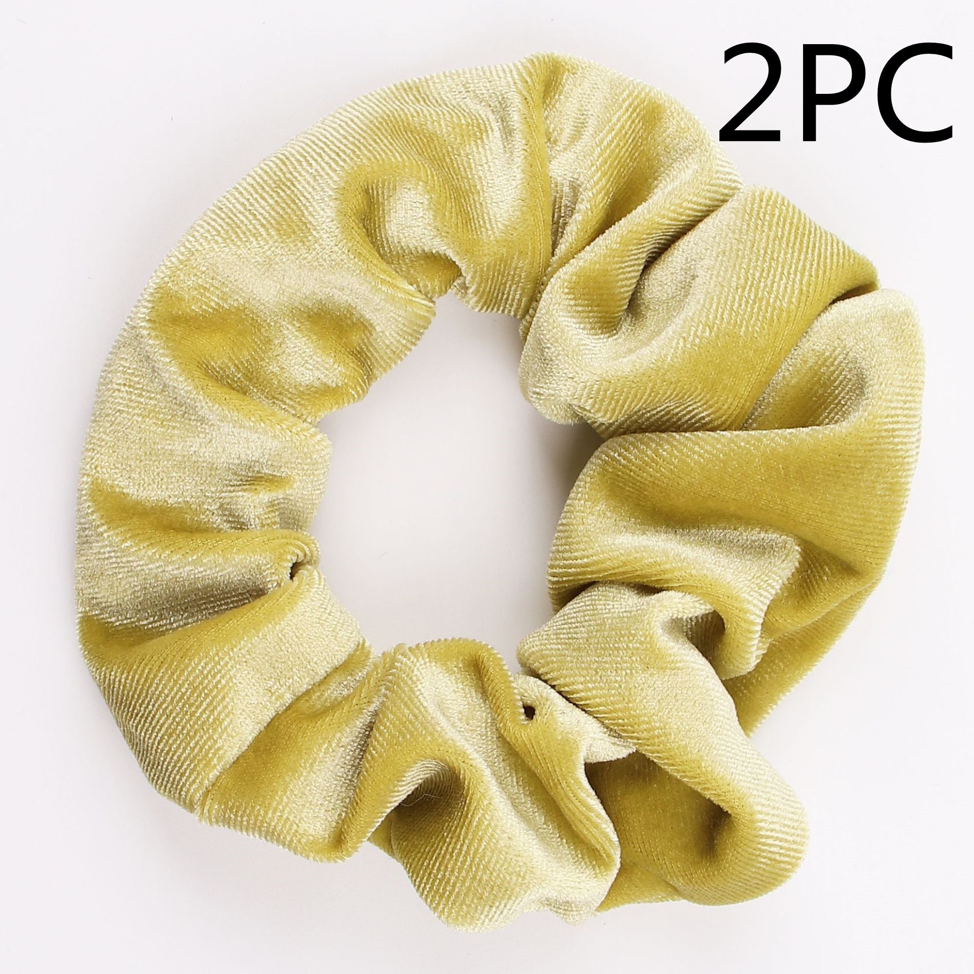 Fashion New Velvet Tencel Pocket wallet Hair Scrunchies Retro Zipper Large Intestine Elastic Hair Band