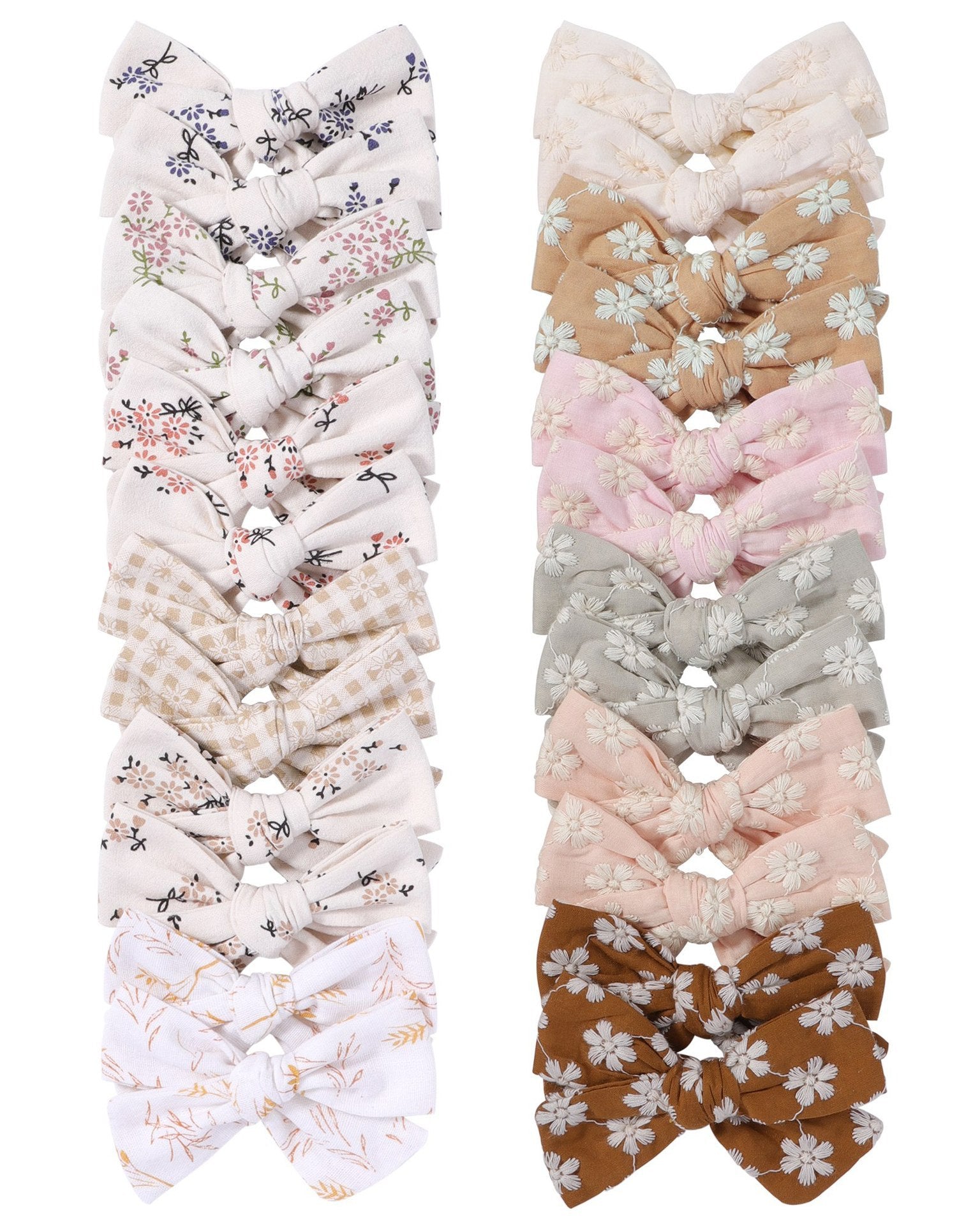 Simple College Style Candy Colored Cloth Ponytail Clip Hair Ornaments