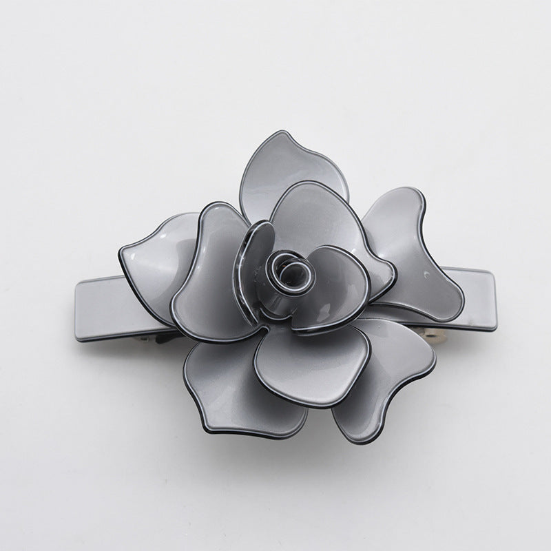 Women's Summer Cute Camellia Barrettes
