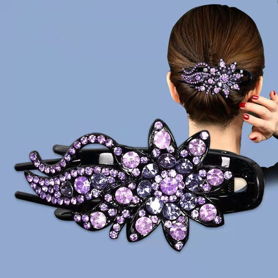 Elegant Three Tooth Clip Curly Hair