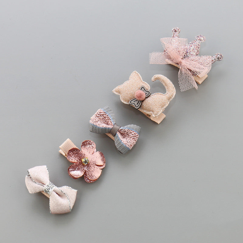 Girls' Fashion Simple Hair Clip Does Not Hurt