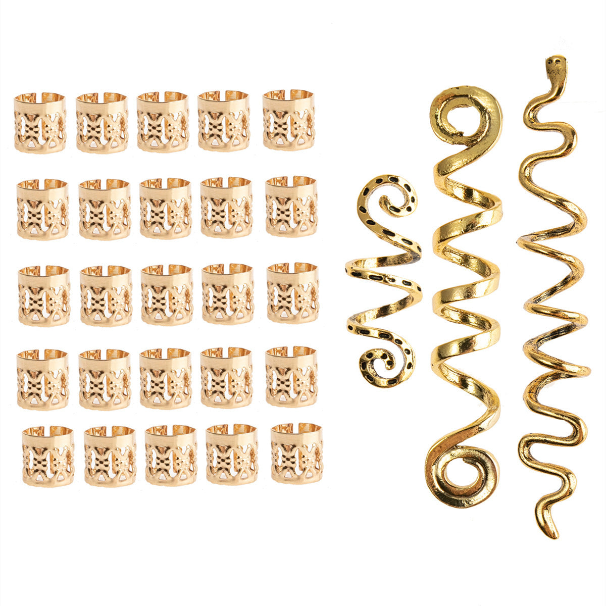 Retro National Style Spiral Dirty Braid Hair Clip