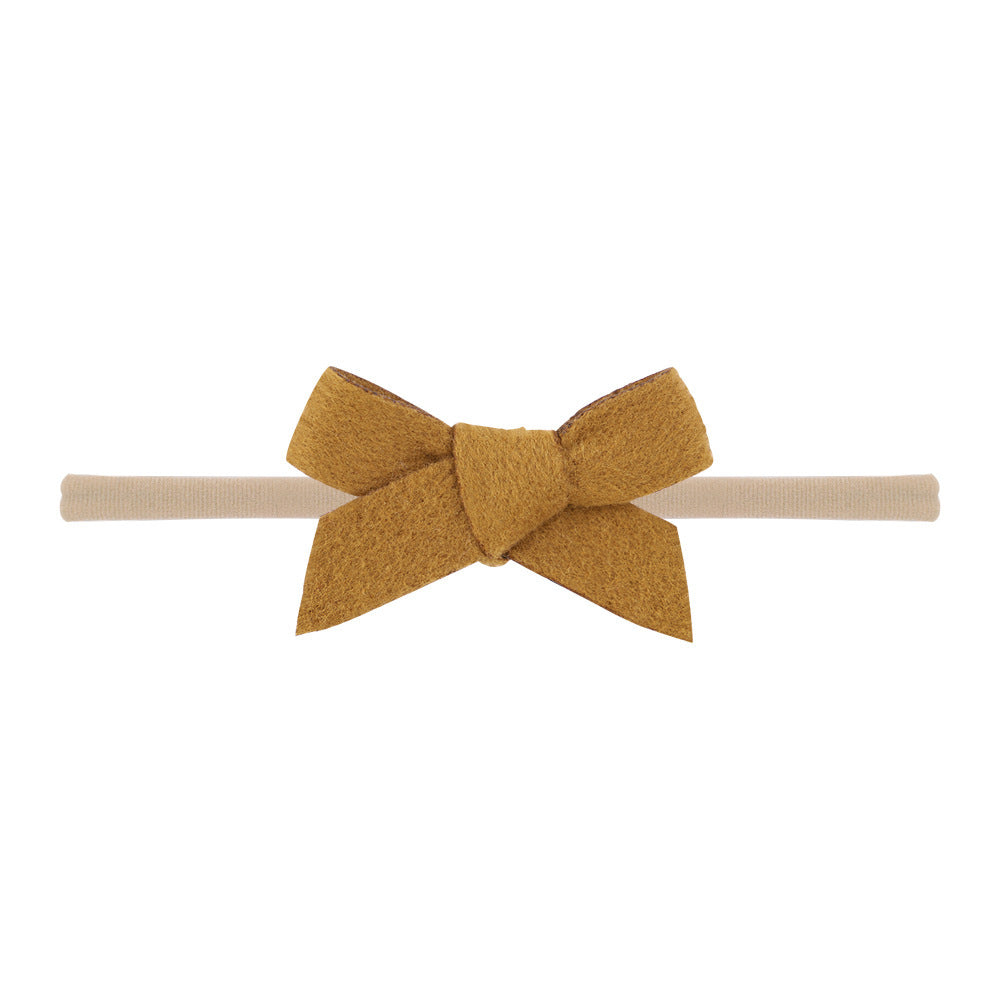 High Elastic Plush Cotton Hair Ring Headband