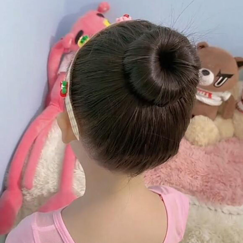 Ball Head  Ring Flower Bud Head Hair Device