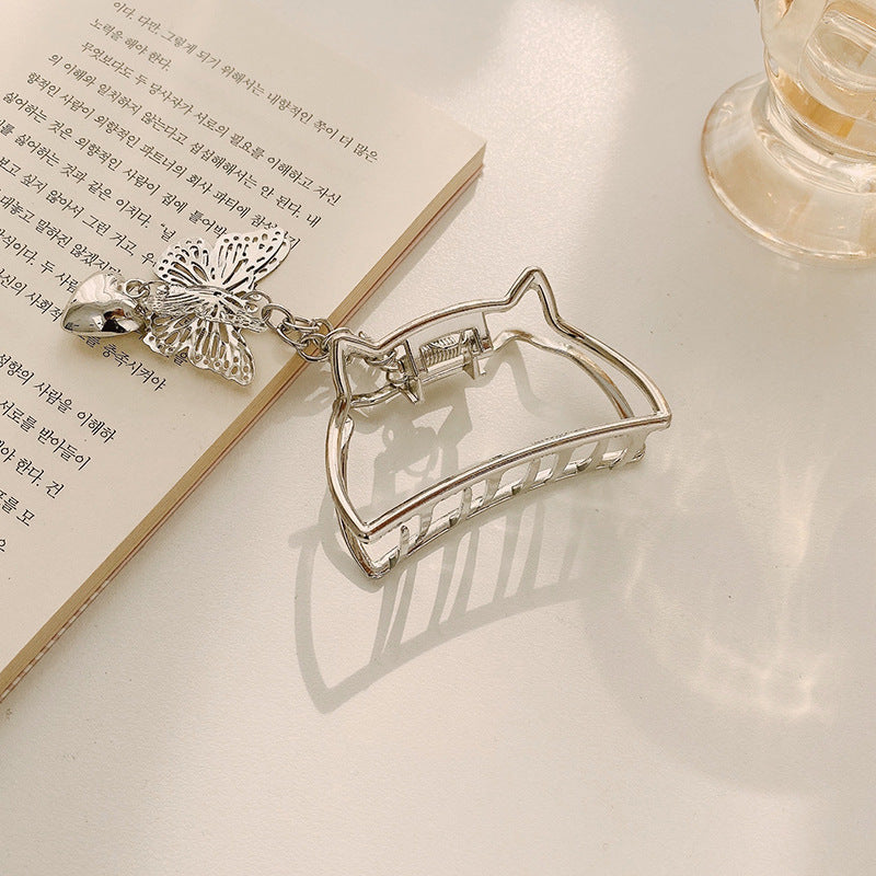 Women's Fashion Three-dimensional Butterfly Pendant Hair Clip