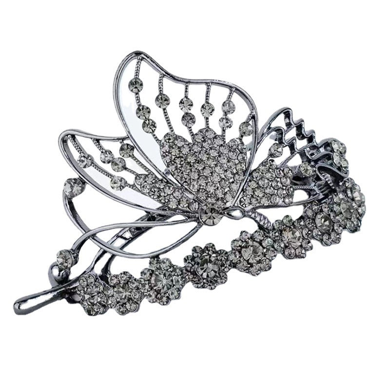 Women's Fashion Simple Butterfly Shape Twist Barrettes