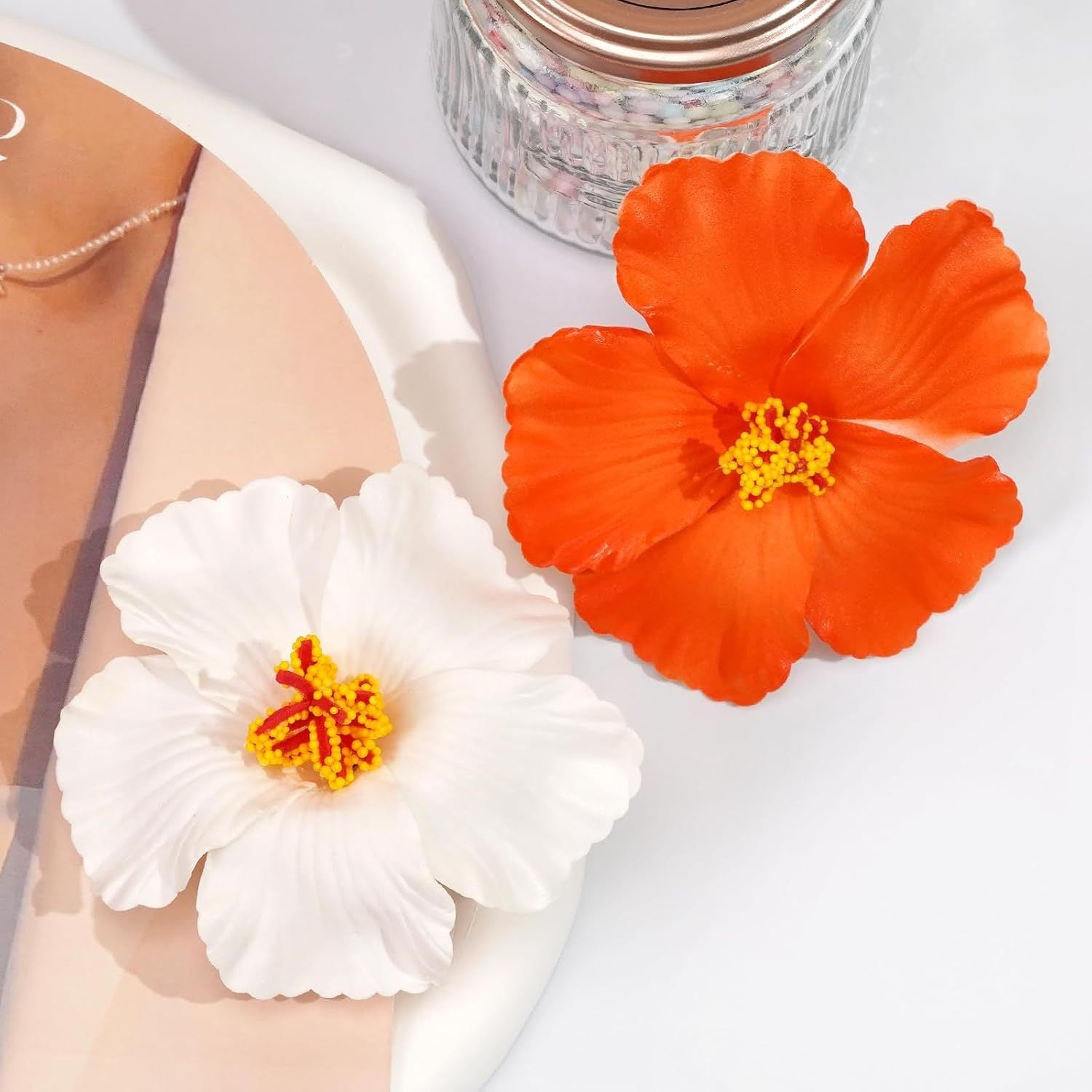 Popular Best Bohemian Beach Vacation Flower Hair Clip For Women Fashion Girl Accessories