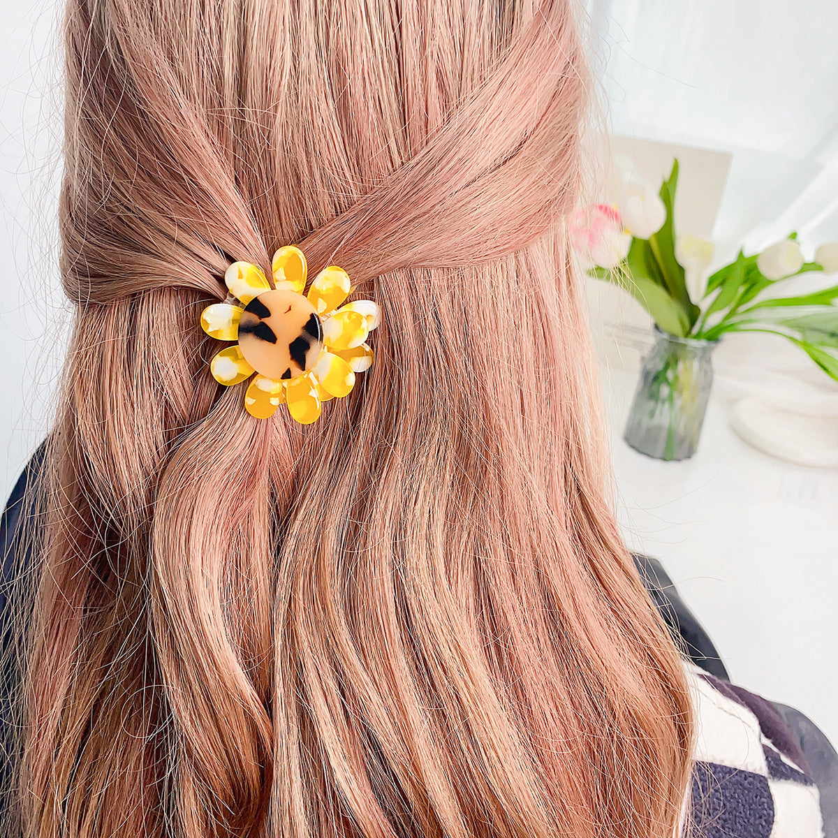 Retro Back Brain Spoon Hair Clip
