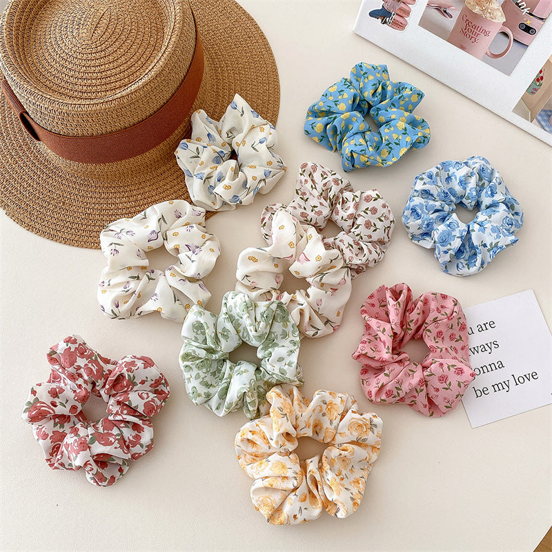 Ponytail High Elastic Large Intestine Hair Ring