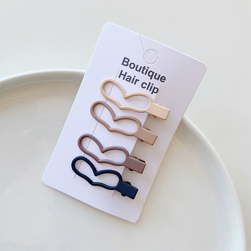 Milk Tea Hair Clip Coffee Color Bb