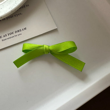 Sweet Girl Bow Ribbon Barrettes