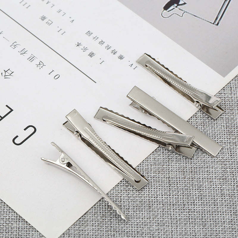 One-word Headgear Material Shark Clip DIY Hair Accessories