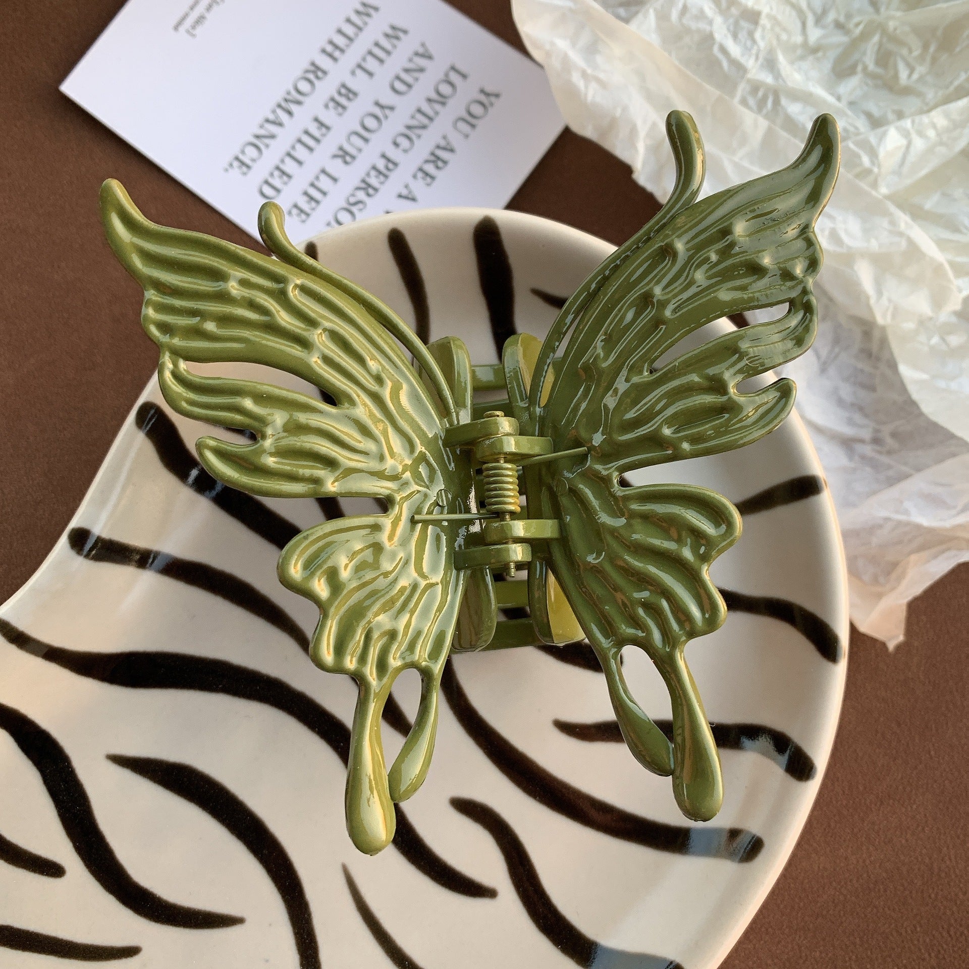 Three-dimensional Butterfly Exquisite Hair Clip Back Of The Head
