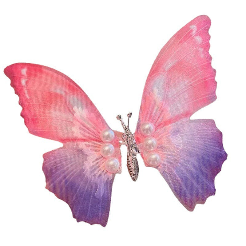 Children's Fashion Simple Butterfly Barrettes