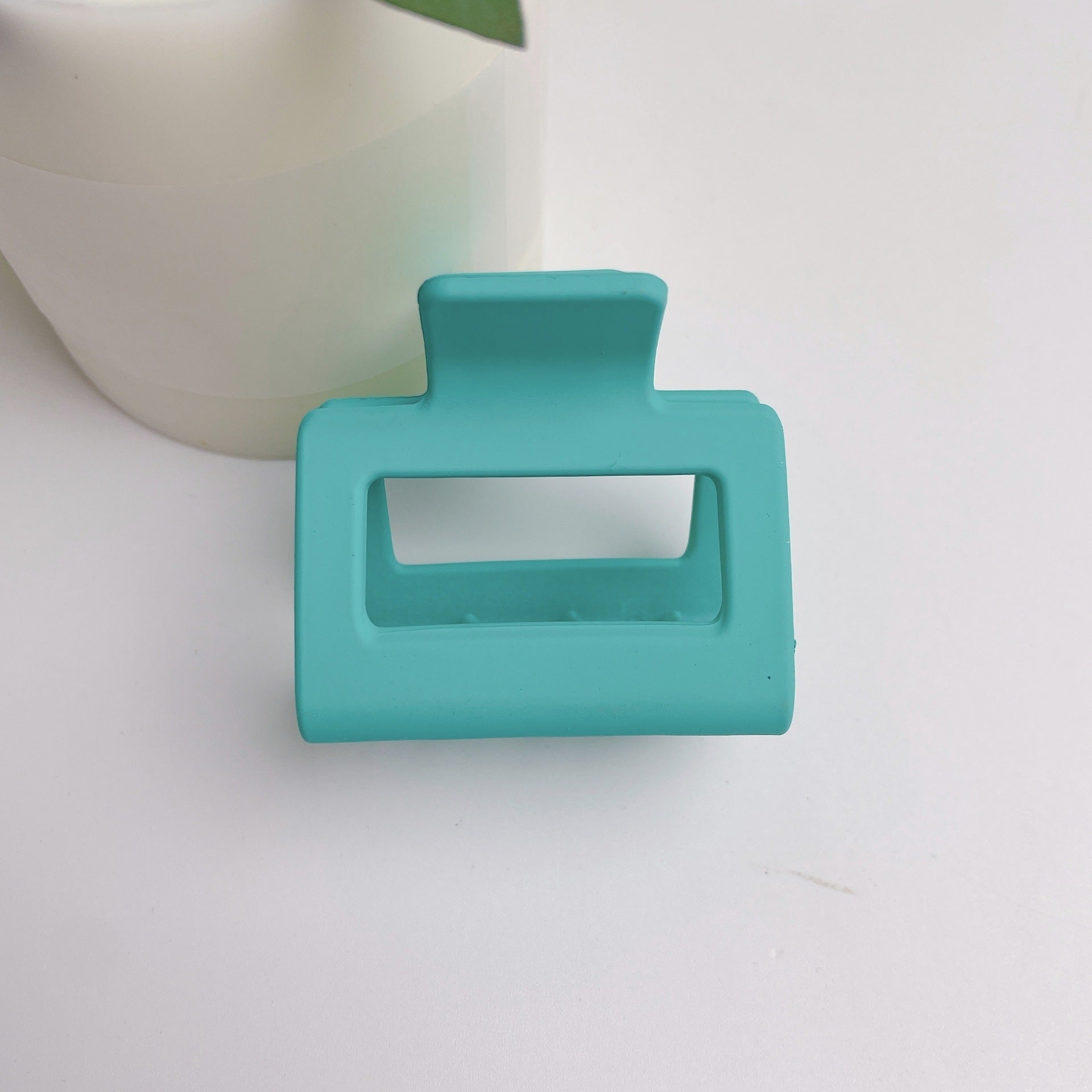 Hair Accessories Girl Hair Clip Frosted Style 5cm Square