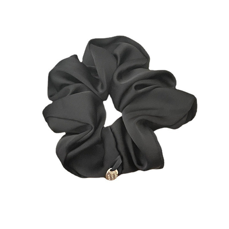 Simple High-quality Satin Large Intestine Hair Ring