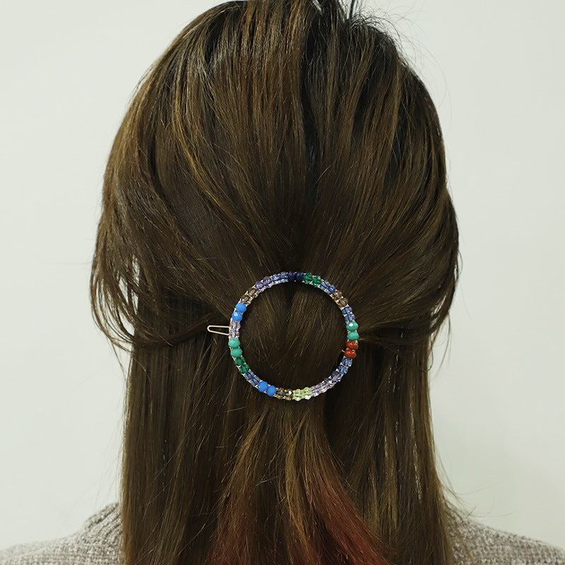 Best European And American Colorful Summer Barrettes Women