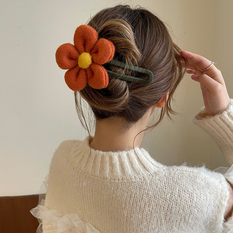 Best Women's Airy Large Floral Hair Clip