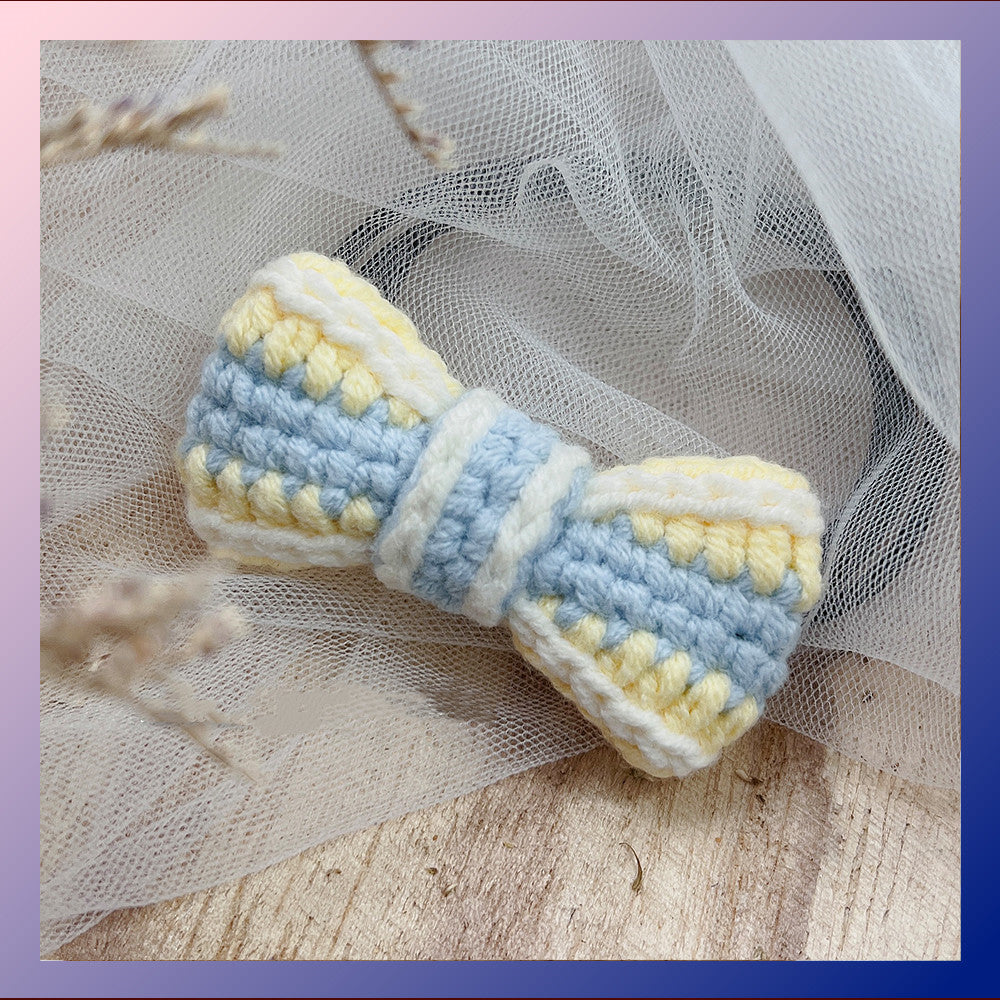 Fashion Braided Yarn Three-dimensional Hair Clip