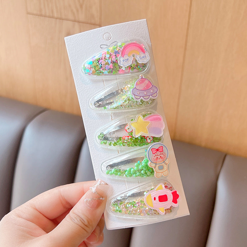 Girls Fashion Simple Love Hair Clip