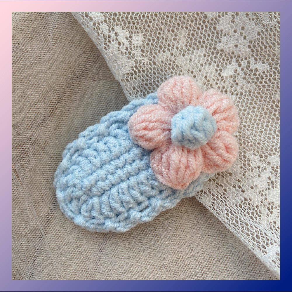 Fashion Braided Yarn Three-dimensional Hair Clip